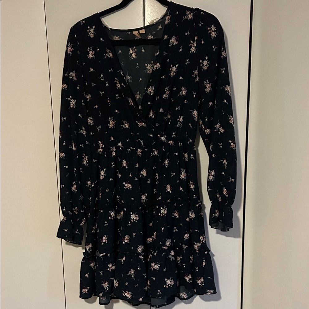 Floral Long Sleeve Dress